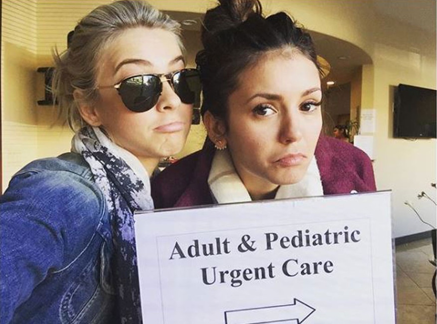 Julianne Hough, Nina Dobrev